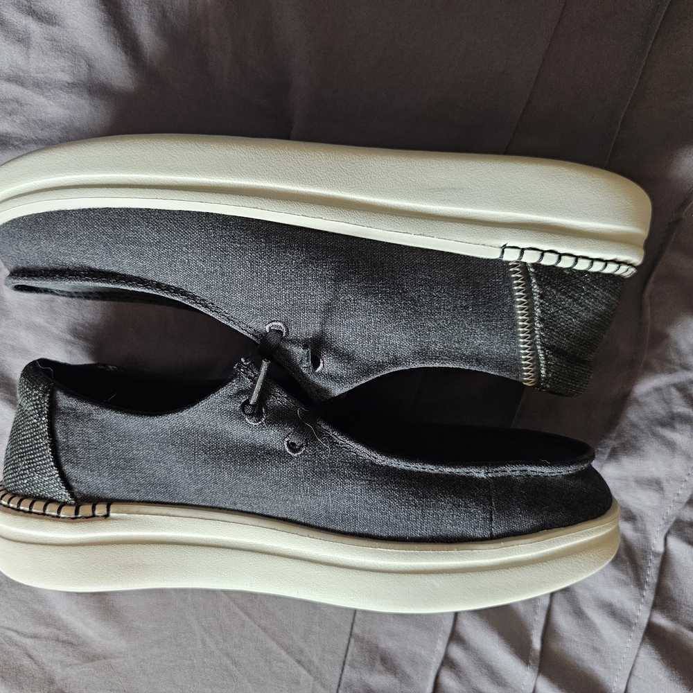Hey Dude Women's Gray Casual Shoes - Picture 3 of 6